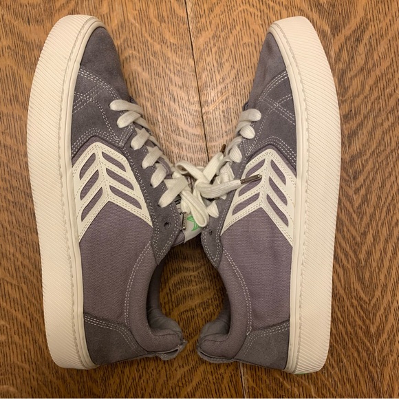 Cariuma CATIBA Pro Skate Grey Charcoal, Skateboard Sneakers, Men 9, Women 10.5 - Picture 4 of 6